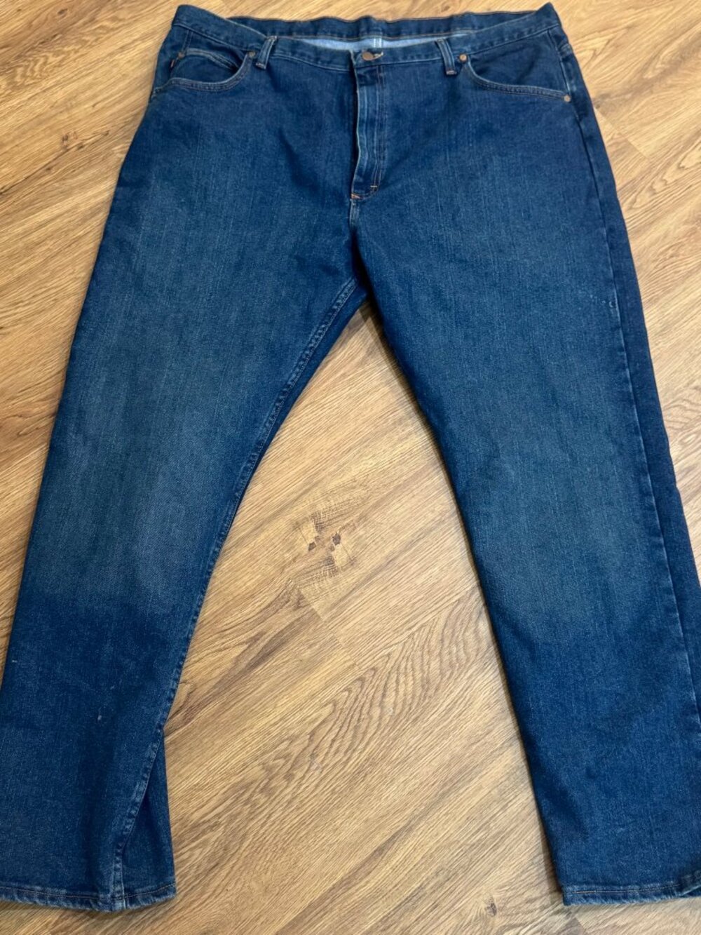 Red Kap Men's Denim Jeans 44x32 Loose Fit